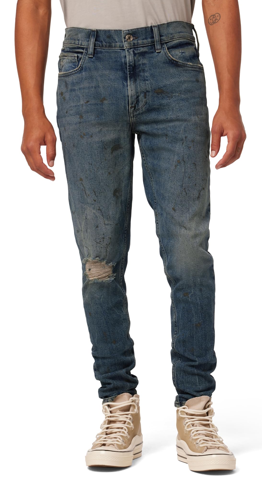 HUDSON Men’s Zack Skinny, Indigo Oil, 36