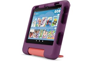 �鶹�� Kid-Proof Case for Fire HD 8 tablet (Only compatible with 12th generation tablet), Grape