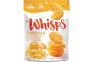 Whisps Cheddar Cheese Crisps, Cheddar, 60 Grams