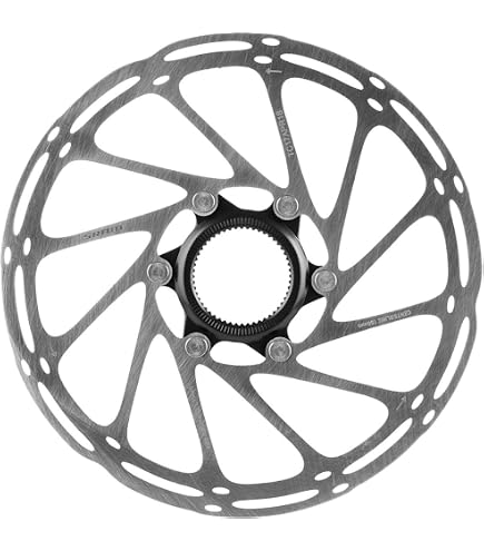 thumbnail image 2 of SRAM HS2 160mm Centerlock Disc Brake Rotor - 2mm Thick, Thermal Paint, Includes Lockring 2 of 13