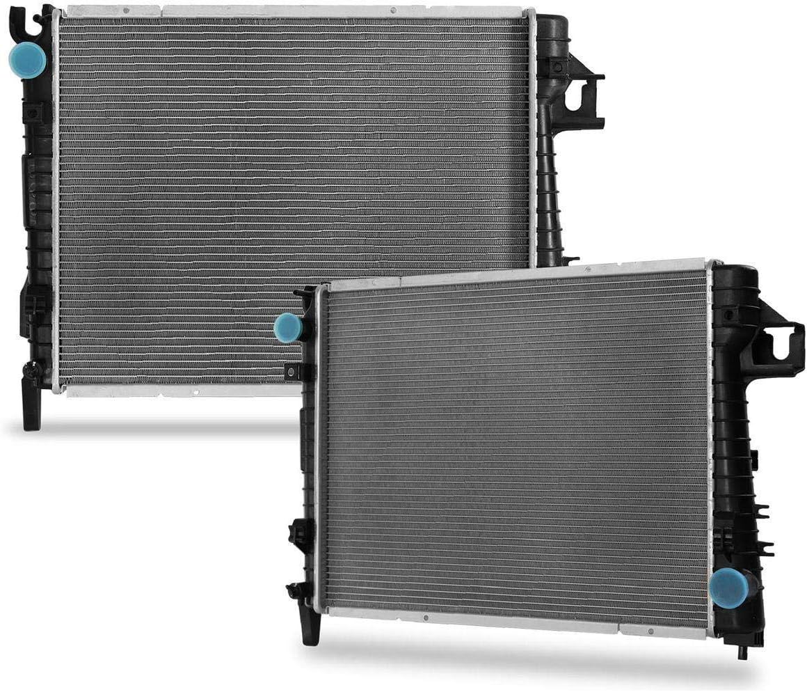 CU2479 Complete Radiator Replacement for Dodge Ram 1500/2500/ 3500 2002 2003 2004 3.7 V6 4.7 5.7 V8
