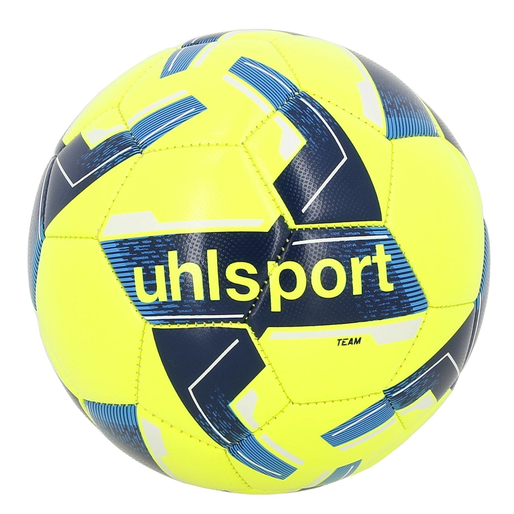 Uhlsport Team Ball Fluo Gelb/Marine/Weiß 4