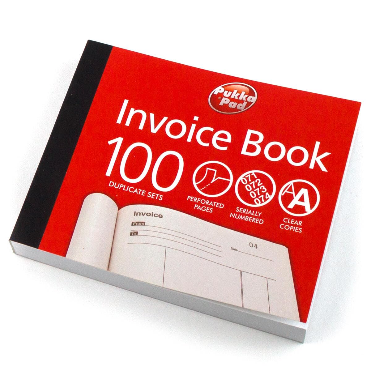 Pukka Pad, Duplicate Invoice Book 105 x 130mm
