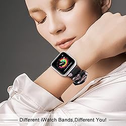 Greatfine Watch Band Compatible with Apple Watch