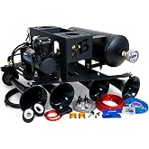 Conductor's Special 232 Spare Tire Delete Train Horn Kit - 12 Volt - Powerful &amp; Easy Install - For Full-Size Pickup Trucks - Capable Onboard Air System