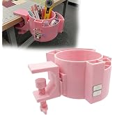 Sewing Table Organizer, Craft Table Clamp Organizer | Multi-Slot &amp; Strong Magnets,for Fabric Scraps, Scissors, Sewing Notions Adjustable Clamp No Installation Required