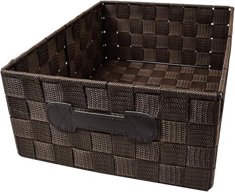 Amazon ロイヤルホームセンター バンド収納ケース Br ブラウン 小物ケース 整理 整頓 リビング おしゃれ シンプル 収納 227 収納ケース ボックス オンライン通販