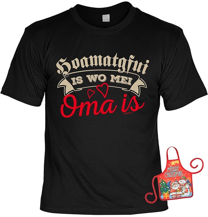 Unbekannt Bayrische Oma Weihnachtsgeschenk Set Lustiges