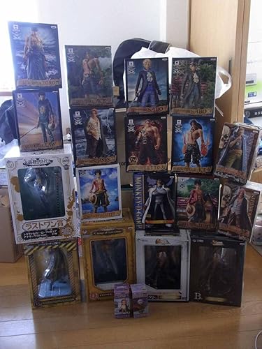 Amazon ワンピース フィギュア Msp エース ロー ルフィ ゾロ シャンクス サボ ベンベックマン 一番くじ 種セット フィギュア ドール 通販