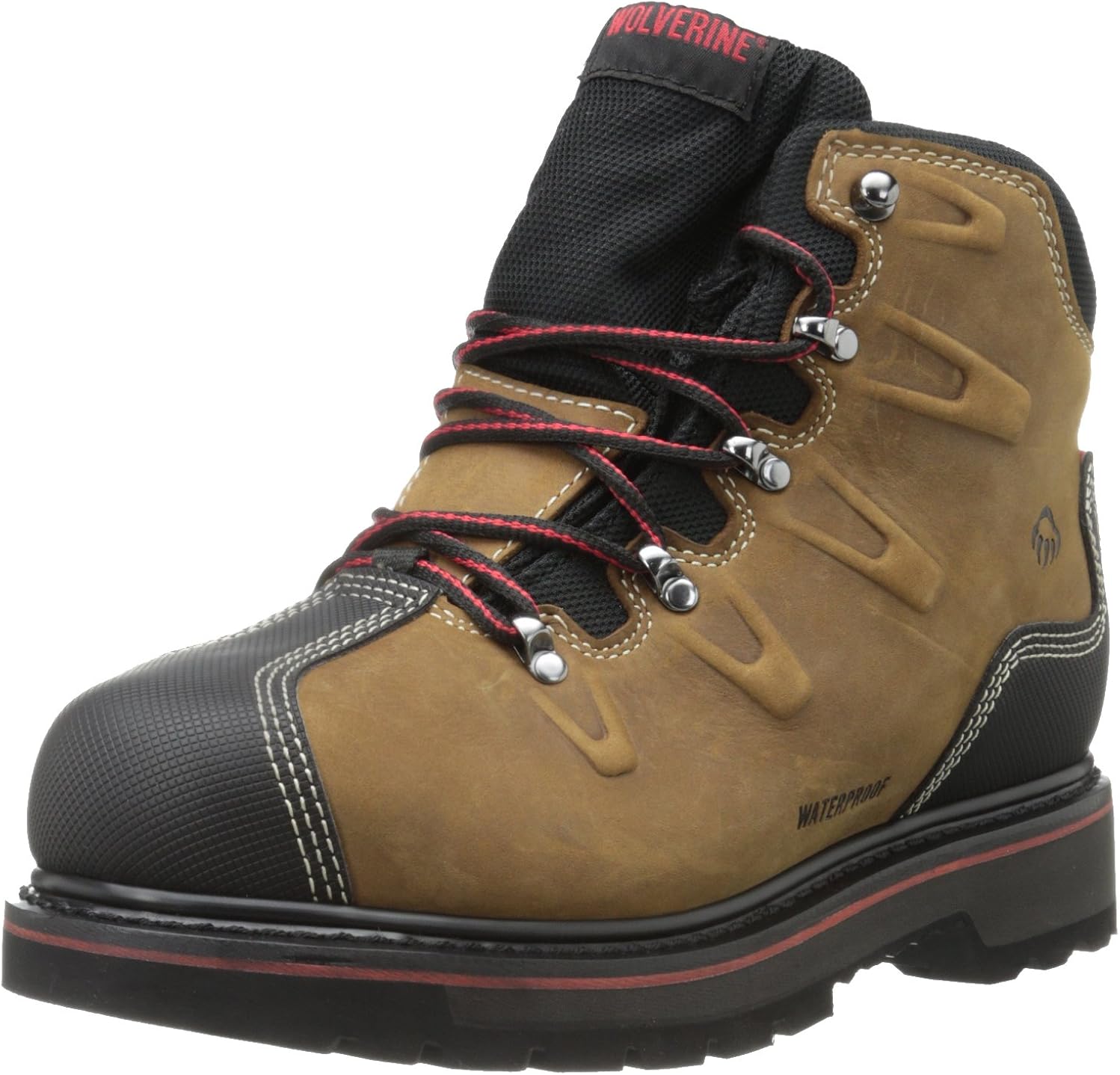WOLVERINE Men's Hacksaw LowM, Brown, 7.5 M US