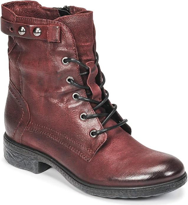 Dream in Green ERVANE Ankle Boots/Boots Women Bordeaux UK5.5 Mid