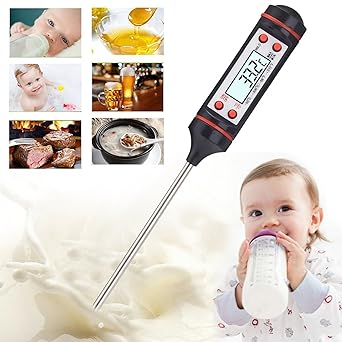 Ascension  Digital LCD Instant Read Thermometer for Cooking Kitchen Food Meat BBQ Wine Jam Steak Candy