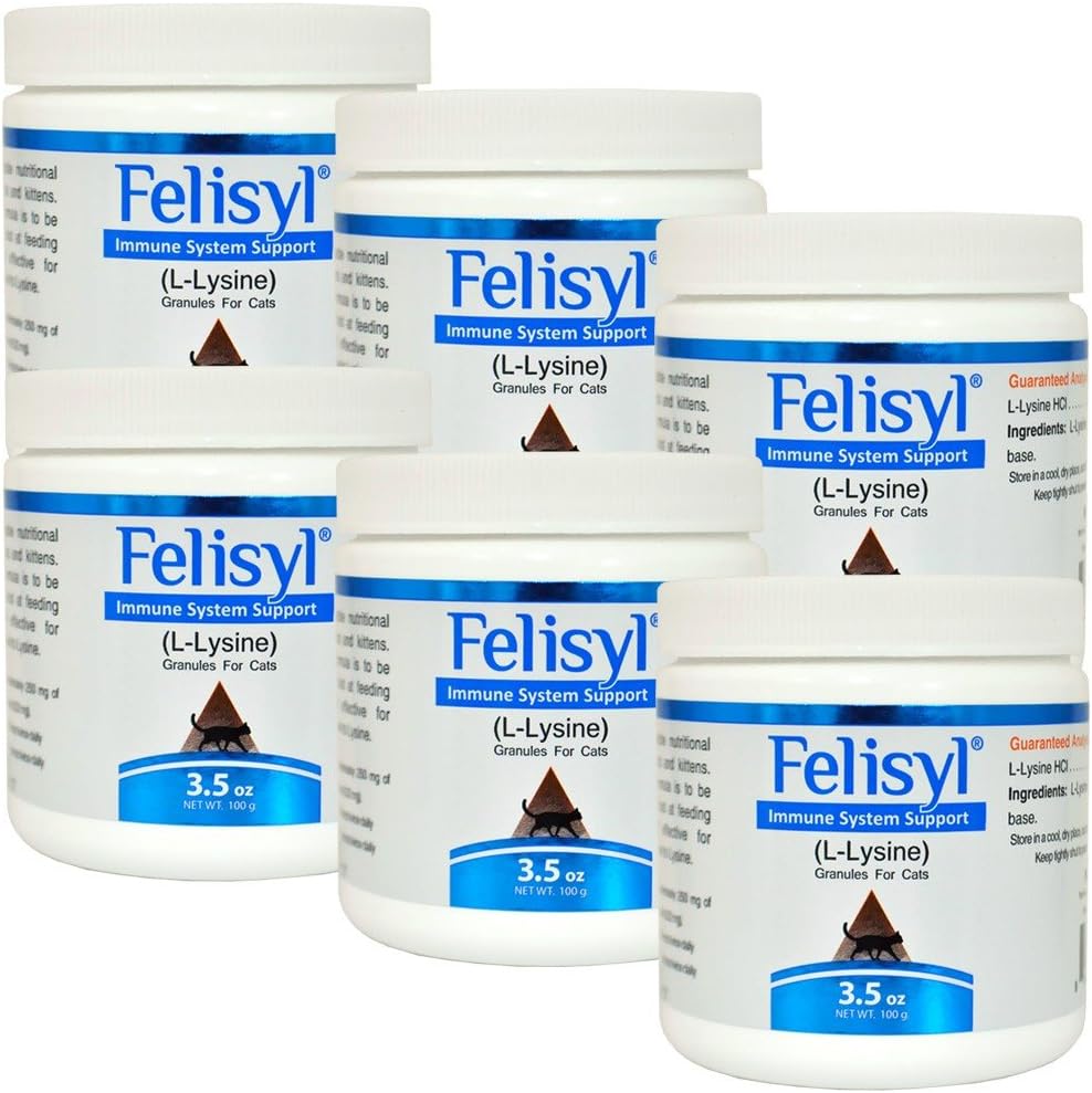 6PACK Felisyl Immune System Support Granules (21 oz)