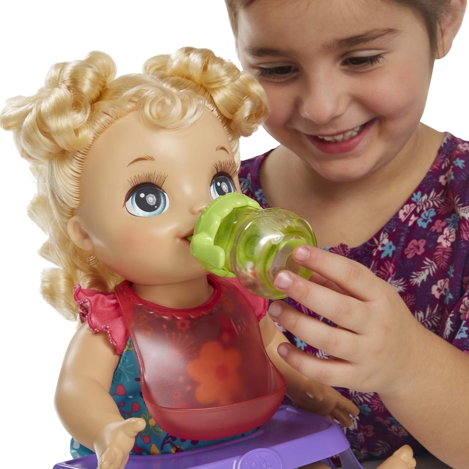 baby alive blonde curly hair