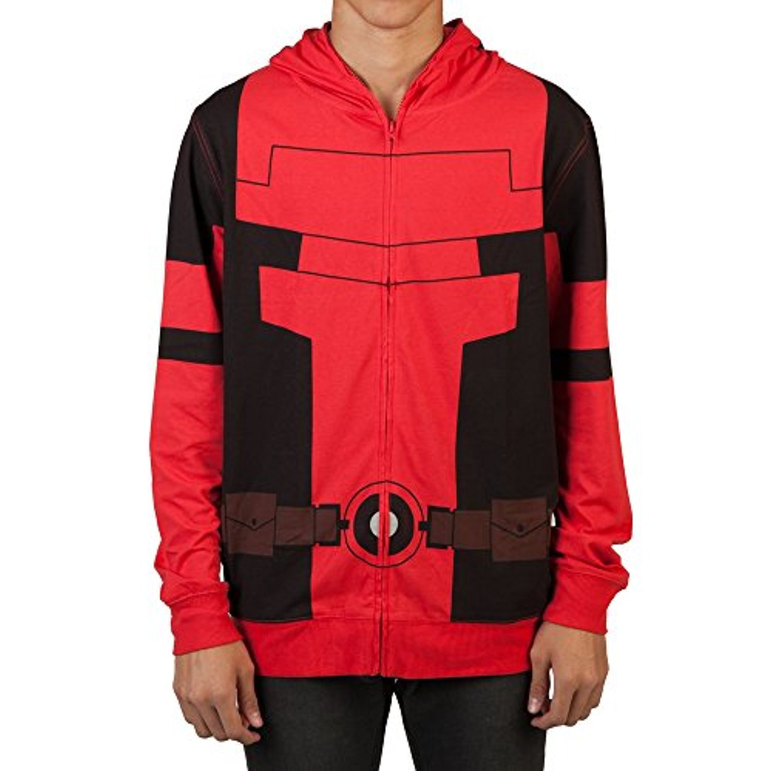 deadpool cosplay hoodie
