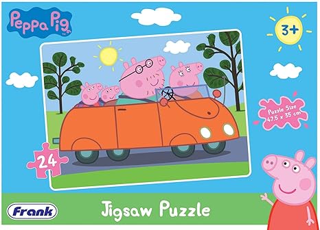 Frank Peppa Pig - Puzzle for 3 Year Old Kids and Above