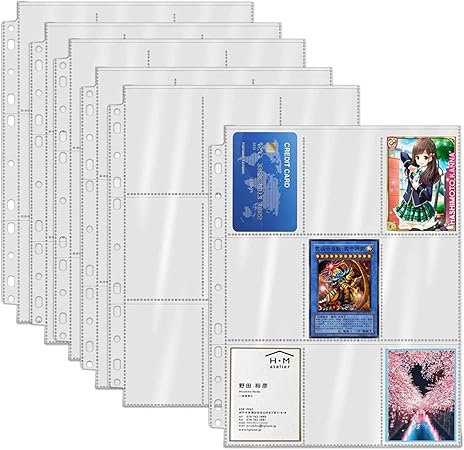 Amazon トレーディング カード ファイル 2穴 3穴 4穴対応 9ポケットカードシート ポケモンと他のカードを集める 60枚入り トレカ 通販 Amazon トレーディング カード ファイル 2穴 3穴 4穴対応 9ポケットカードシート ポケモンと他のカードを集める 60枚入り トレカ 通販
