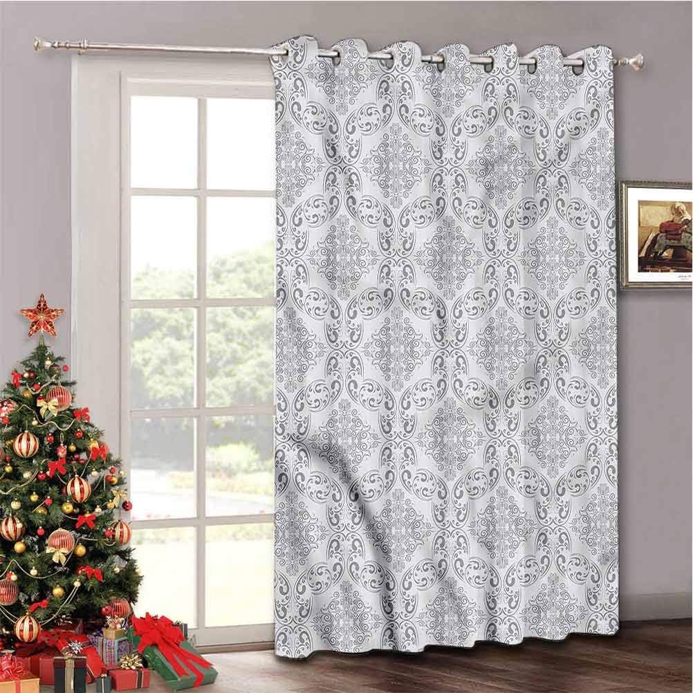Amazon.com: Aishare Store Sliding Glass Door Drapes, Grey Victorian