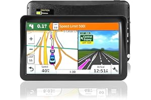 LEIENSI GPS Navigation for Car Truck 2024 - GPS Navigation System 9 Inch Touchscreen Car GPS Navigator 16GB 256M with Voice Guidance and Speed Camera Warning Auto GPS with Lifetime Free Map Update