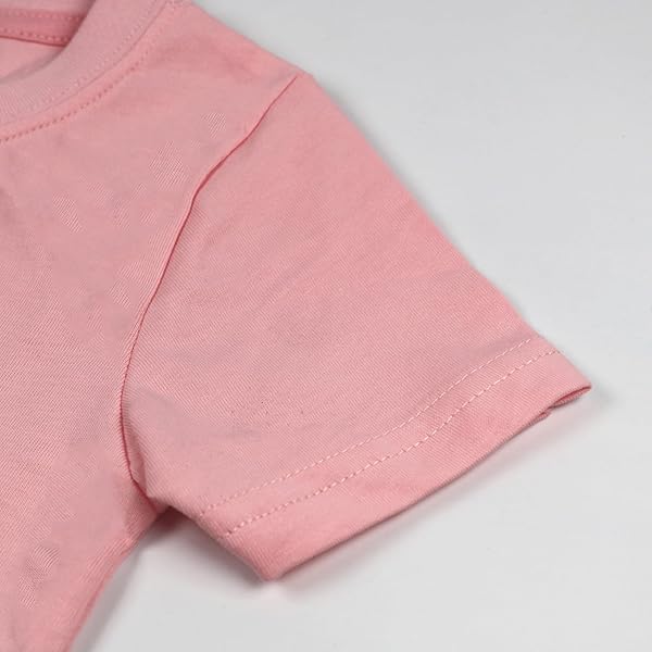 MUJOQE BABY GIRL EASTER SHIRTS TODDLER BUNNY OUTFITS SHORT SLEEVE KIDS EASTER EGGS T-SHIRT COTTON TOP 2 YEARS