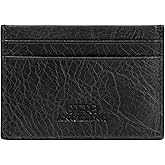 Otto Angelino Genuine Leather Cardholder Wallet - Bank Cards, Money, Driver's License, RFID Blocking - Unisex