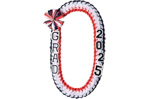 TFTAFAN Graduation Leis Grad 2025 money lei Graduation Leis Graduation Necklace Braided Necklaces For High School College Graduation DIY Decors Party Supplies