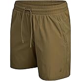 Spyder Mens Athletic Shorts - Quick Dry 8'' Inseam Workout Gym Shorts for Men with Zip Pockets and Drawstring (Sizes: S-XL)