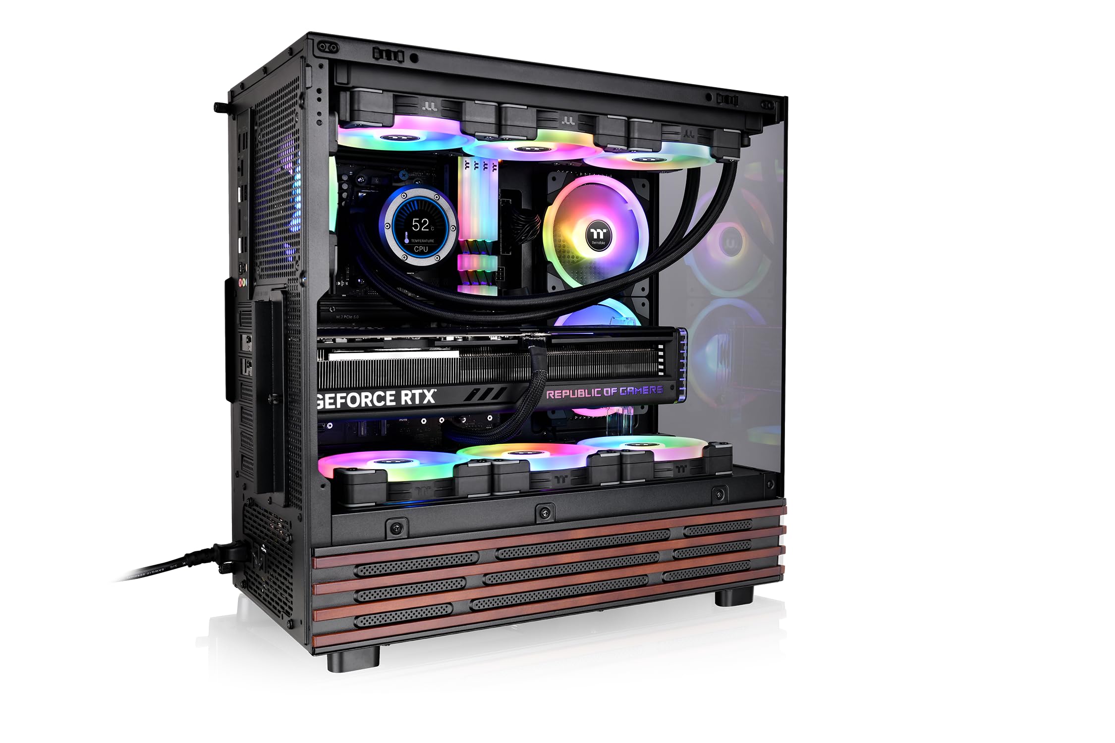 Thermaltake View 270 Plus WS ARGB | Mid Tower Chassis | Black 2