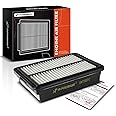 A-Premium Engine Air Filter Compatible with Hyundai Elantra(17-20), Kona(18-23) & Kia Forte(19-23), Forte5(20-23), Soul(20-23