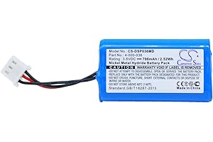 Cameron Sino New Replacement Battery Fit for Drummond Scientific Portable Pipet-Aid PK, Portable Pipet-Aid XL, Portable Pipet