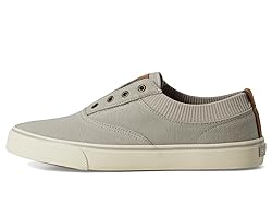 Sperry Men's Striper Knit Sneaker, Grey, 9.5