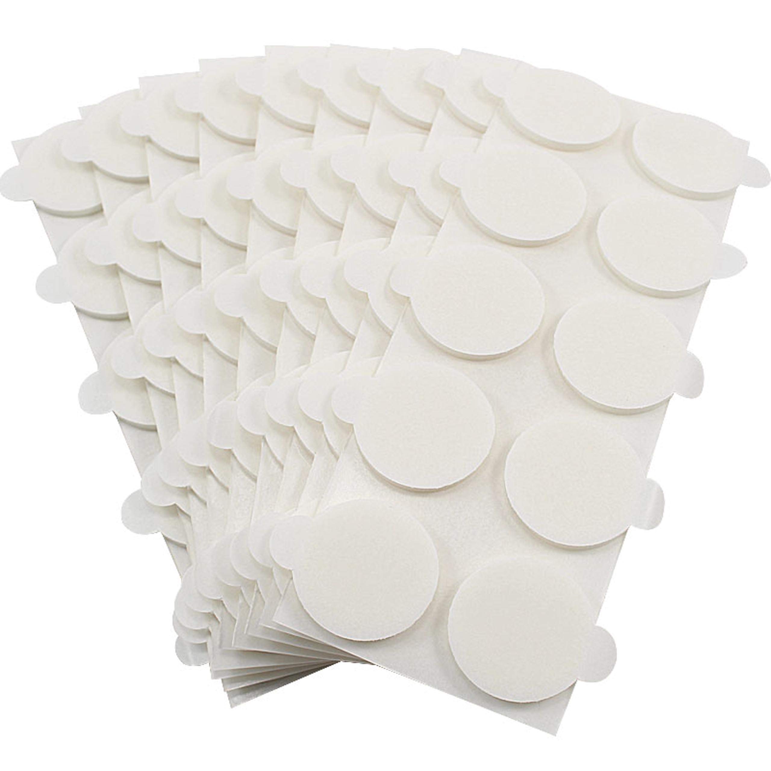 Double-sided adhesive dots strongly adhesive | 0.079 in thickness | Made of white PE foam | Selectable size | With finger tab | Extra strong | Mounting adhesive pads | Adhesive dots for wood, metal, paper, plastic.