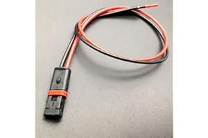 GENERIC Aokus COOLANT THERMOSTAT CONNECTOR SOCKET PLUG Compatible with BMW e90 3 5 6 7 X3 X5 X6 Z4 M3 alpina B7 L Also Fender Turn Signal Compatible with BMW M3 2008 to 2013