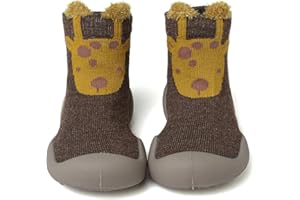 CHAOSLOOK Baby Sock Shoes Toddler Cartoon Soft Rubber Sole Non Slip Indoor Floor Slipper for Infant Boys Girls