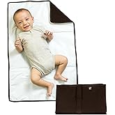 J.L. Childress Full Body Portable Changing Pad - Baby Diaper Changing Pad for Travel - Padded, Waterproof, Foldable - Extra-L