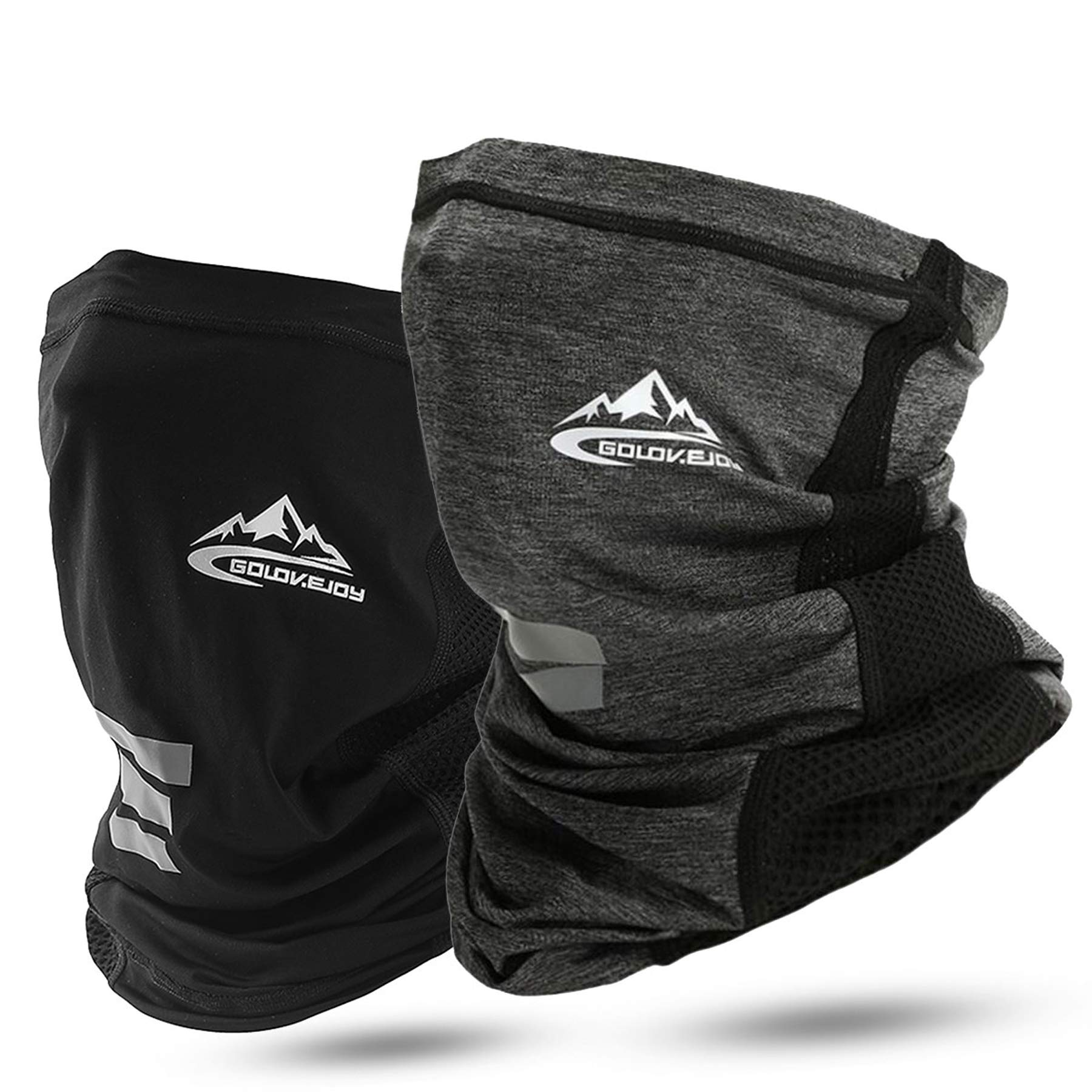 ECOMBOS Cooling Neck Gaiter - Unisex Face Neck Cover Sun UV Protection Bandana Balaclava Face Covering Face Scarf Motorcycle Face Scarf Ice Silk Windproof Anti-dust Adjustable for Outdoor Sports