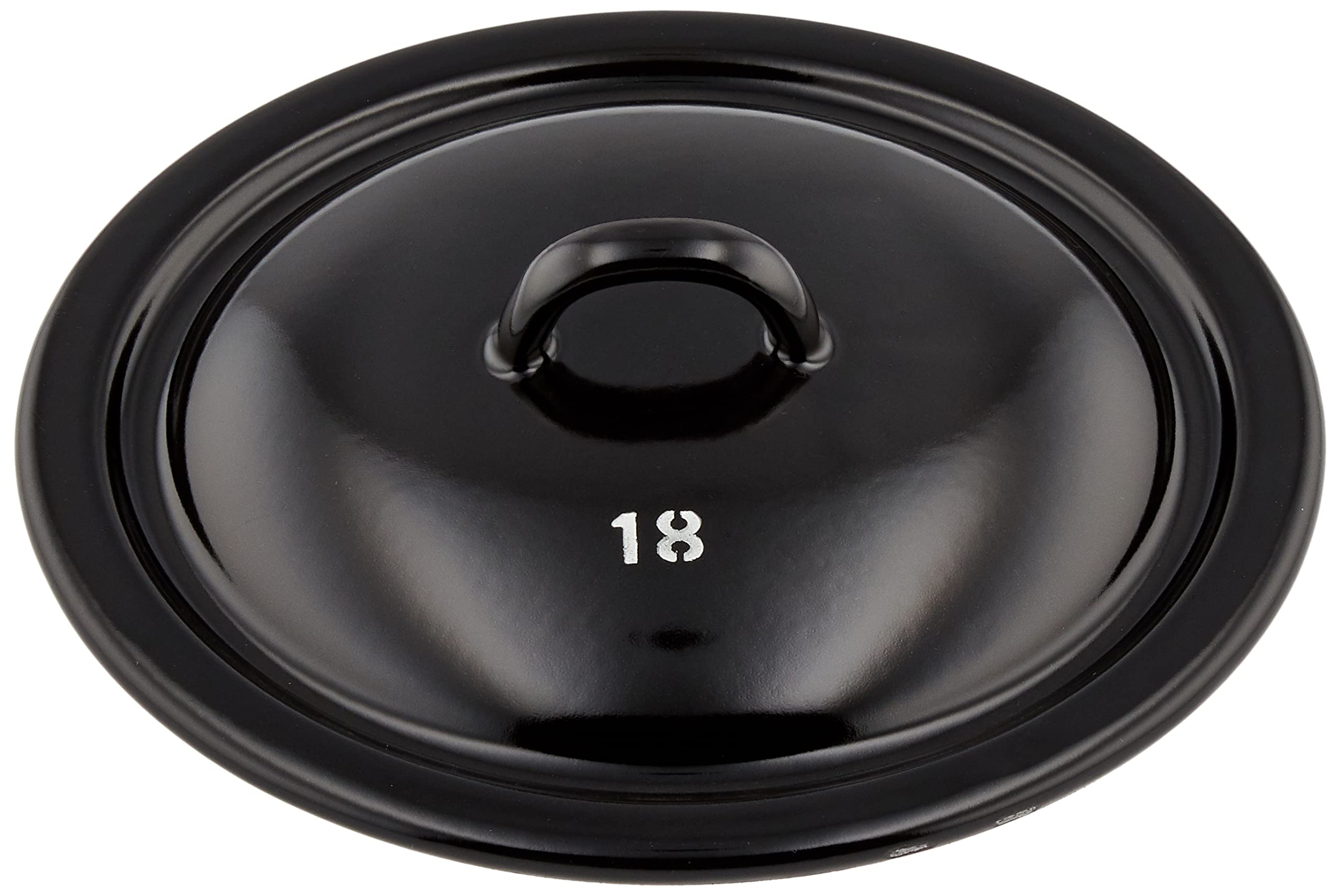 Riess Classic - Giants and Dwarfs Lid, Diameter-18 cm Black