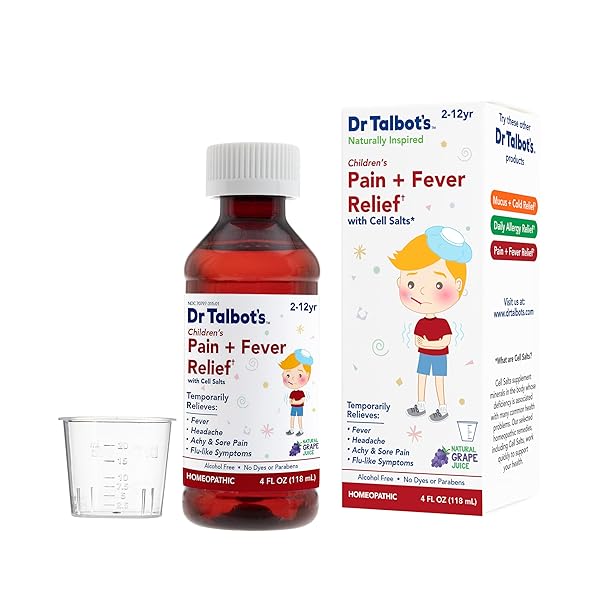 DR. TALBOT’S PAIN + FEVER RELIEF LIQUID MEDICINE...