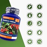 Zipvit Hawthorn Berry Leaf Tablets 1000mg 90 Vegan, 3 Month Supply view 6