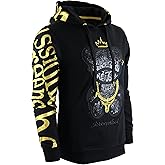 SCREENSHOT Mens Urban Premium Fleece Hoodie - Animation Cartoon Character Embroidery Patch Gel Print Hooded Sweatshirt