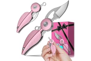 Gifts for Women Mom Girlfriend Her - Stocking Stuffers for Women, EDC Pocket Knife, Christmas Gadgets Gifts for Woman, Campin
