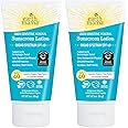 Earth Mama Uber-Sensitive Mineral Sunscreen Lotion SPF 40 | Reef Safe, Non-Nano Zinc, Contains Organic Colloidal Oatmeal | Steroid-Free Eczema Cream for Baby, Kid & Family, 3-Ounce, 2-Pack