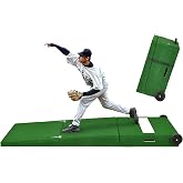 Shopsource Pitching Mound, Portable Pitchers Mound for Baseball Softball | with Non-Slip Rubber Plate, Baseball Mound for Pitching Training Game