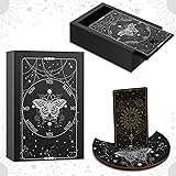 Wooden Tarot Card Case and Wooden Tarot Card Stand