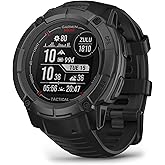 Garmin Instinct 2X Solar - Tactical Edition, Rugged GPS Smartwatch, Built-in Flashlight, Ballistics Calculator, Solar Chargin