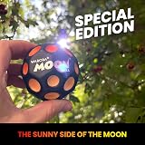 Waboba UV Moon Ball - Hyper Bounce UV Reactive Color - 63 mm Yellow/Black view 4