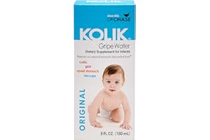 Dr. Chase Kolik Original Gripe Water - Colic Relief for Newborns & Infants - Safe, All Natural Gas Drops for Babies - Herbal Formula to Ease Digestive Discomfort & Fussiness - 5 fl. Oz