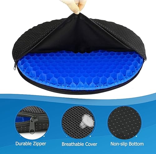 Donut Pillow for Tailbone Pain, Gel Seat Cushion Donut Cushion