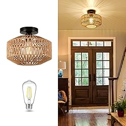 Jobtical Boho Light Fixtures Ceiling Mount,Mini