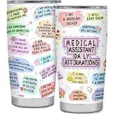 ZAHUOMUG Medical Assistant Gifts,Medical Assistant Recognition Week Gifts,MARWeek MARDay Gift,Birthday Christmas Appreciation Thank You Gift for Medical Assistant,Coffee Tumbler Cup 20oz